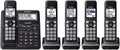 Cordless Phone with Answering Machine System 5-Handset L62629