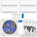 36,000 BTU 4 Zone Ductless Air Conditioner and Heat Pump A5628