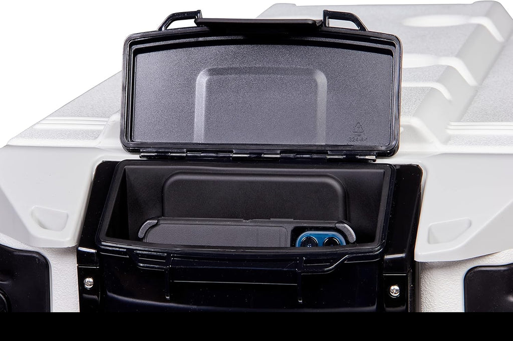 White 70 QT Wheeled All-terrain Cooler Q56152