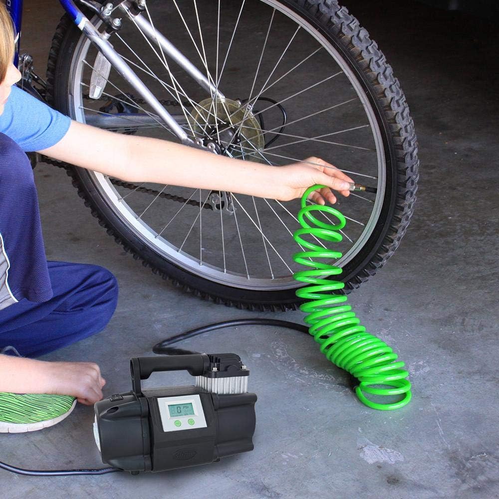 Portable 12V Tire Inflator Air Compressor with Digital Display F460