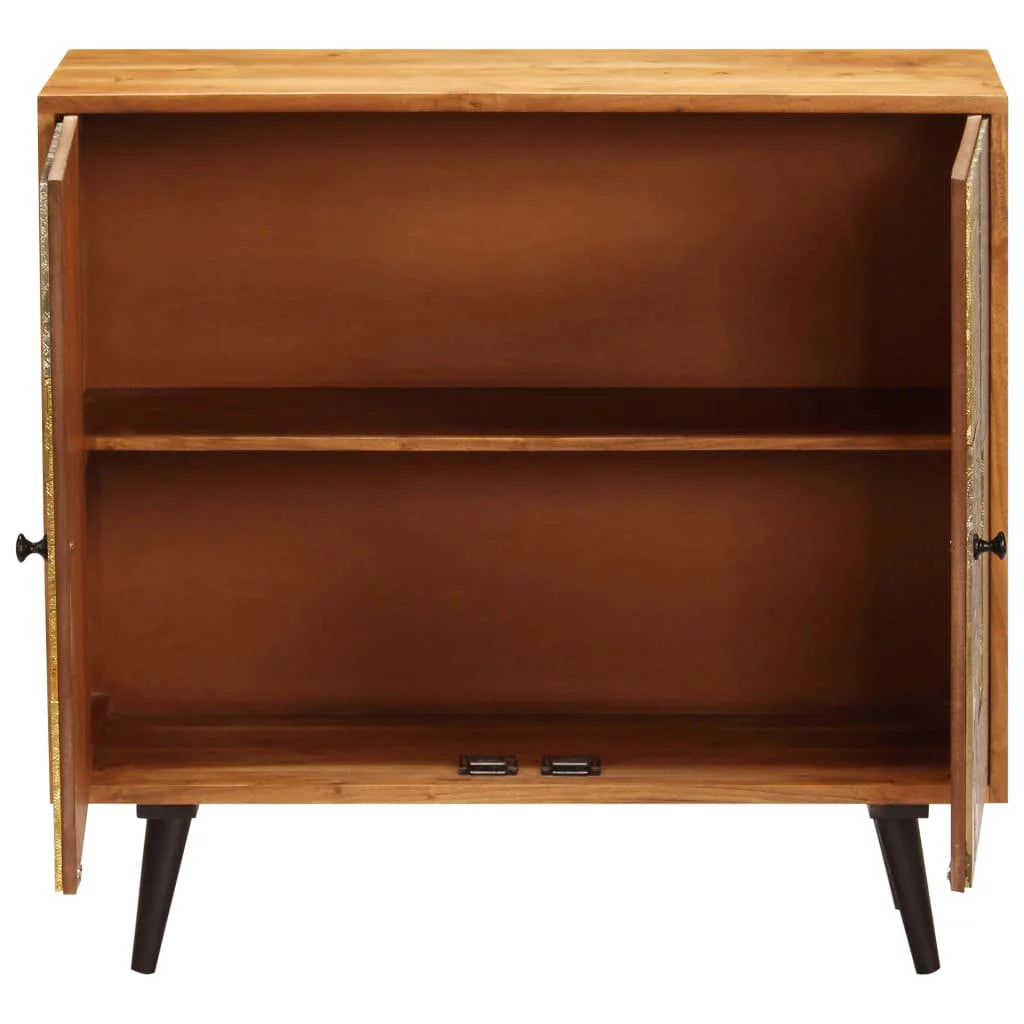 Wooden Cabinet with Doors and Shelf T9860