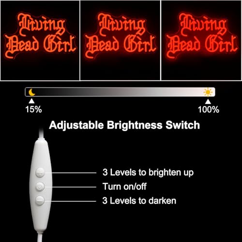 Red Letter LED Neon Sign P339