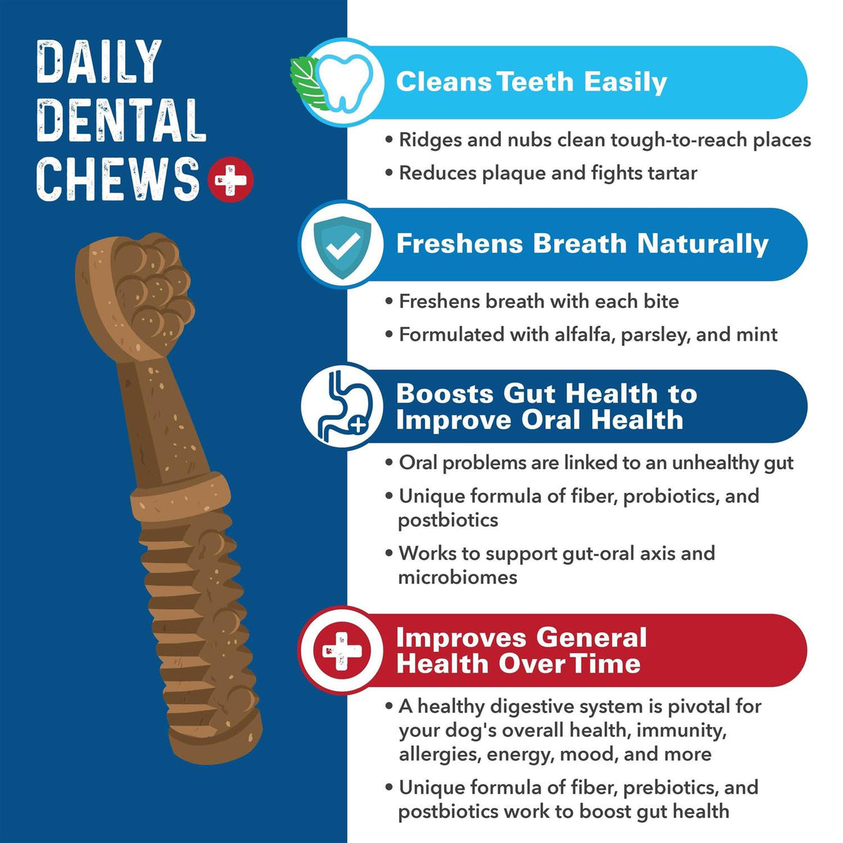 Daily Dental Chews Dogs V123164