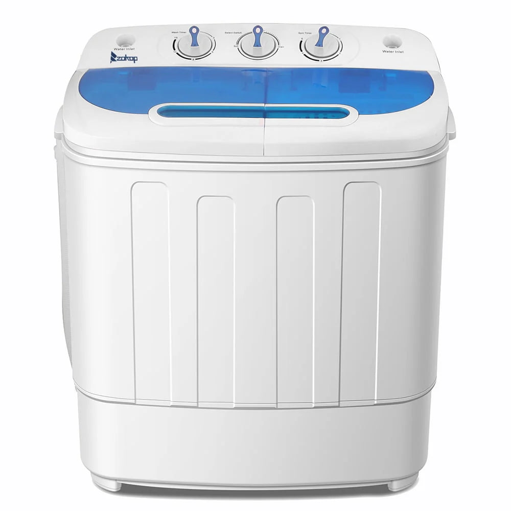 Portable Mini Compact Twin Tub 13.4lb Washing Machine P640972