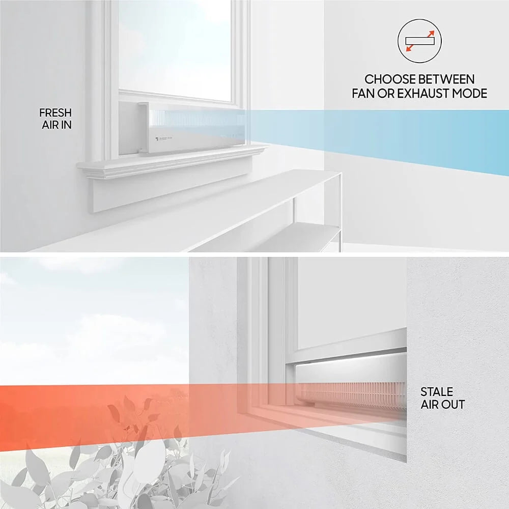 White Window Fan G276242