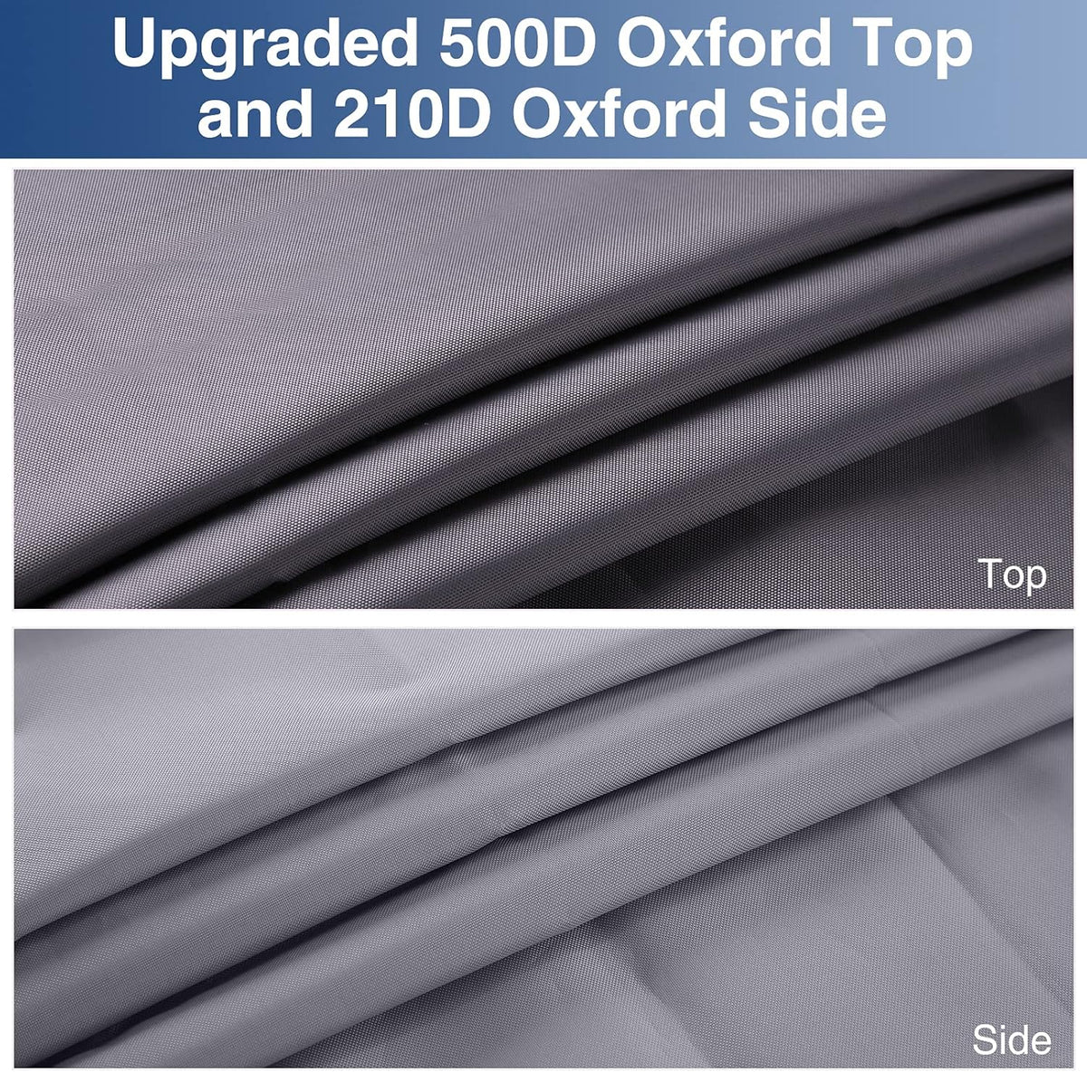 Waterproof 500D Travel Trailer Cover with 4 Tire Covers X351