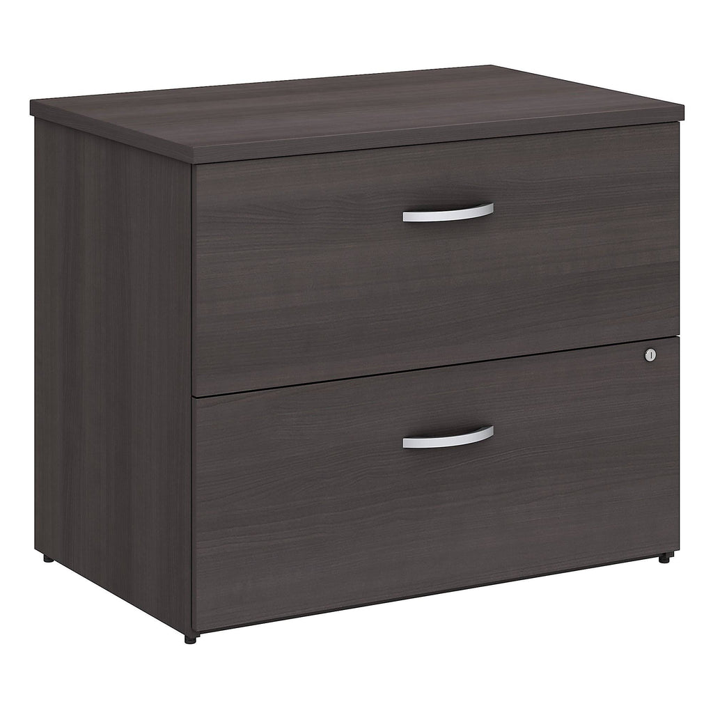Storm Gray Lateral File Cabinet X601079