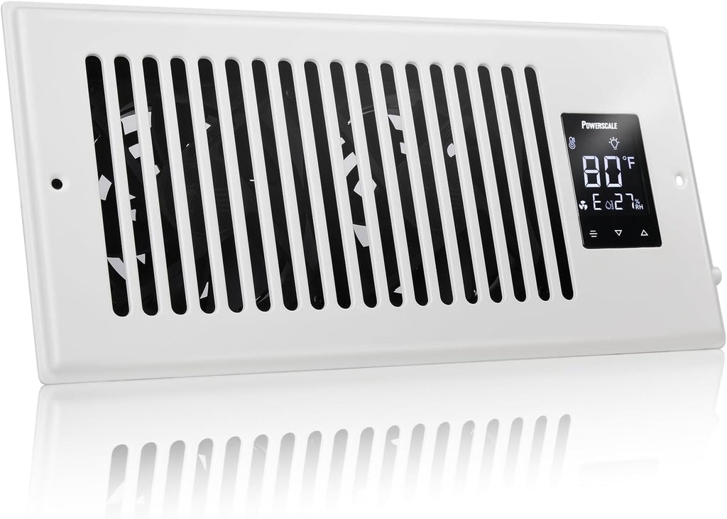 Smart Vent & Quiet Air Booster Register Fan with Humidity Sensor V631