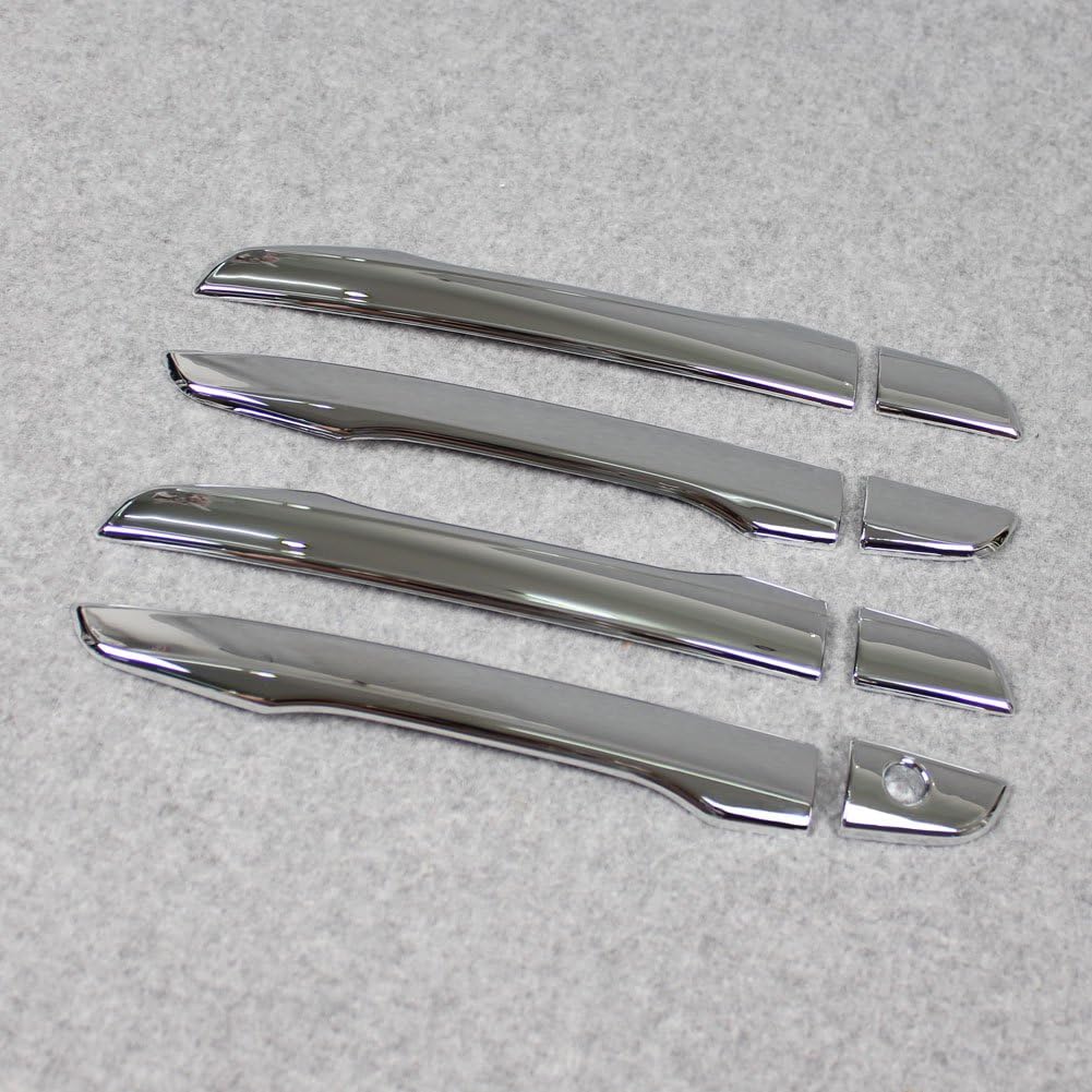 Chrome Door Handle Cover Trims ABS Pack of 2 T627