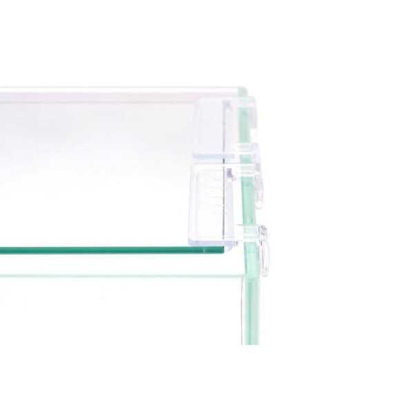 Aquarium Tank Glass Lid with Clear Clips N591