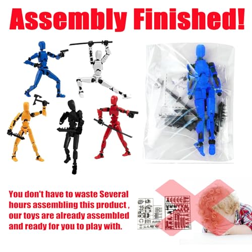 9 pcs 3D Printed Action Figure F32318