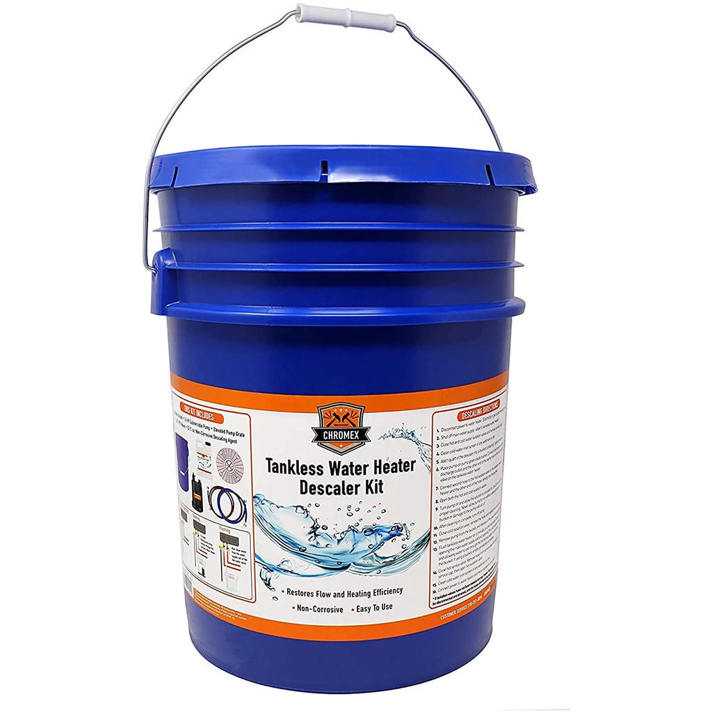 Tankless Water Heater Descaler Kit 128 fl oz Solution U7586