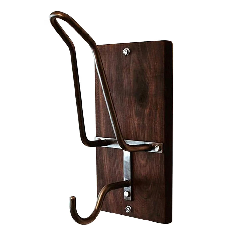 Wooden Wall Mounted Headhelmet Rack N529