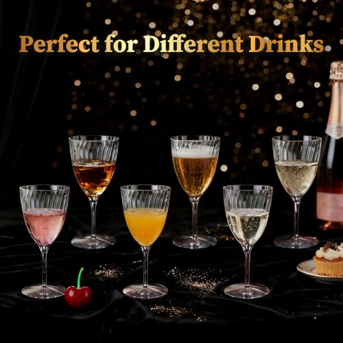 16 Pack 6oz Clear Champagne Flutes B8267