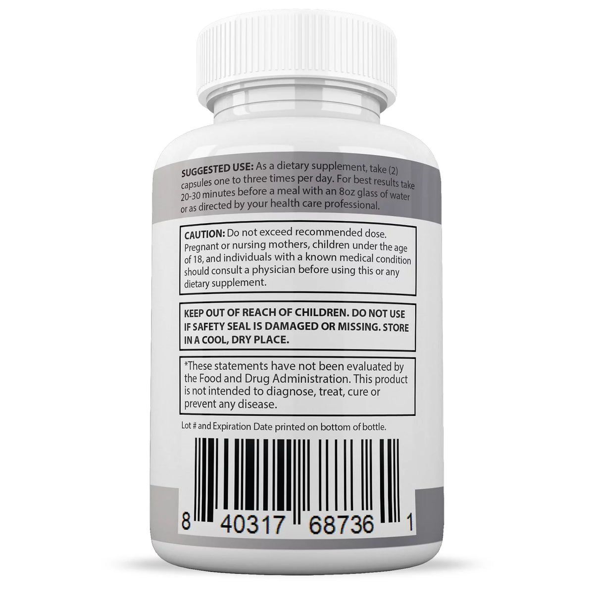 Keto ACV Pills 1275mg Dietary Supplement 180 Capsules P370966