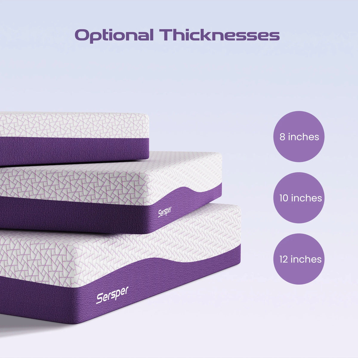 12 inch Cooling Gel Memory Foam Mattress R630932