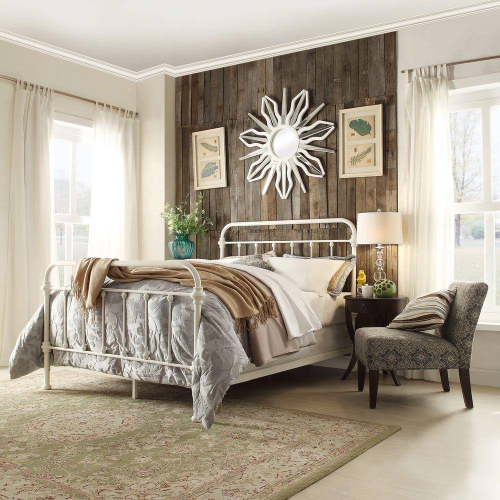 White Full Bed Frame R890937