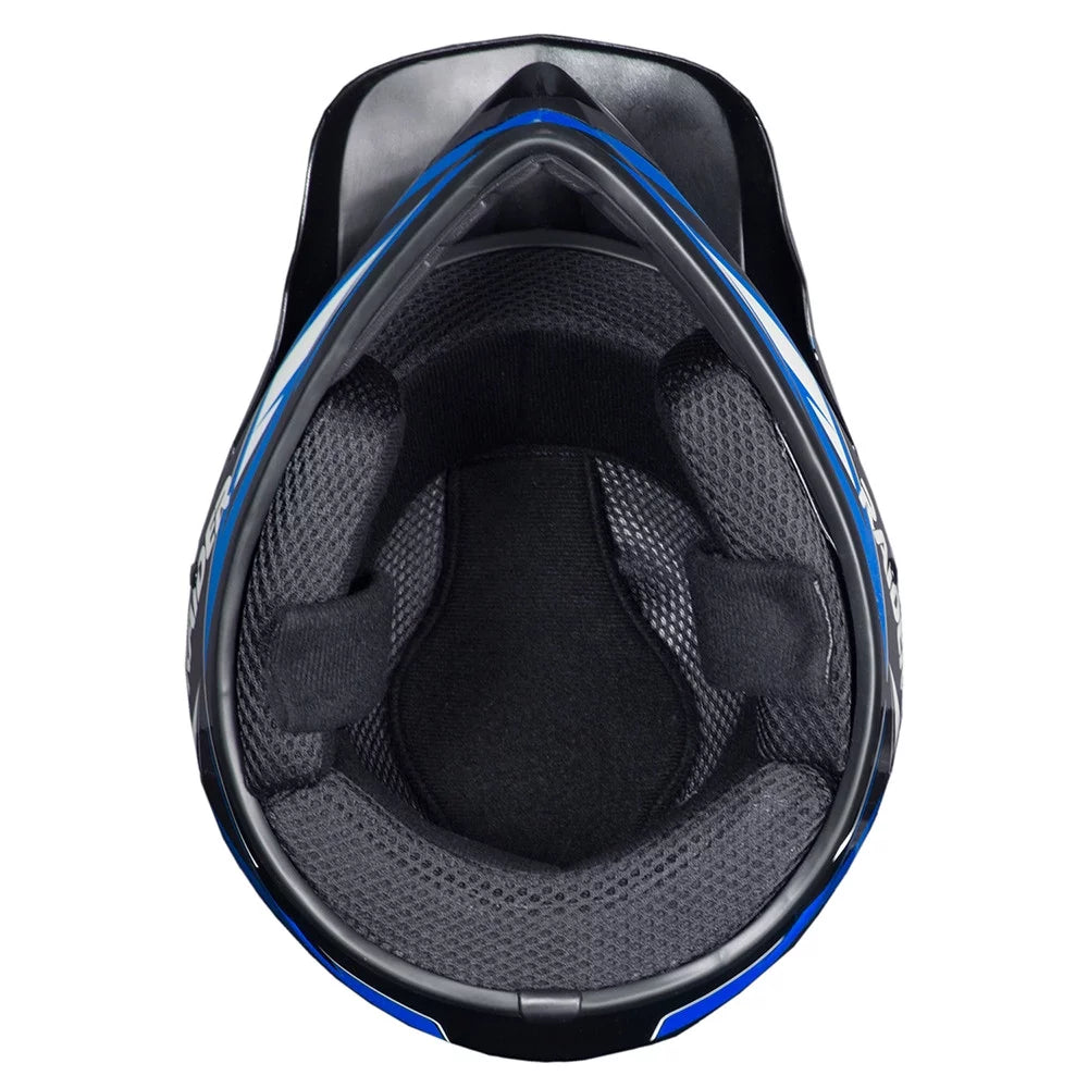 Youth Motocross ATV Off-Road Helmet DOT Approved Blue V928