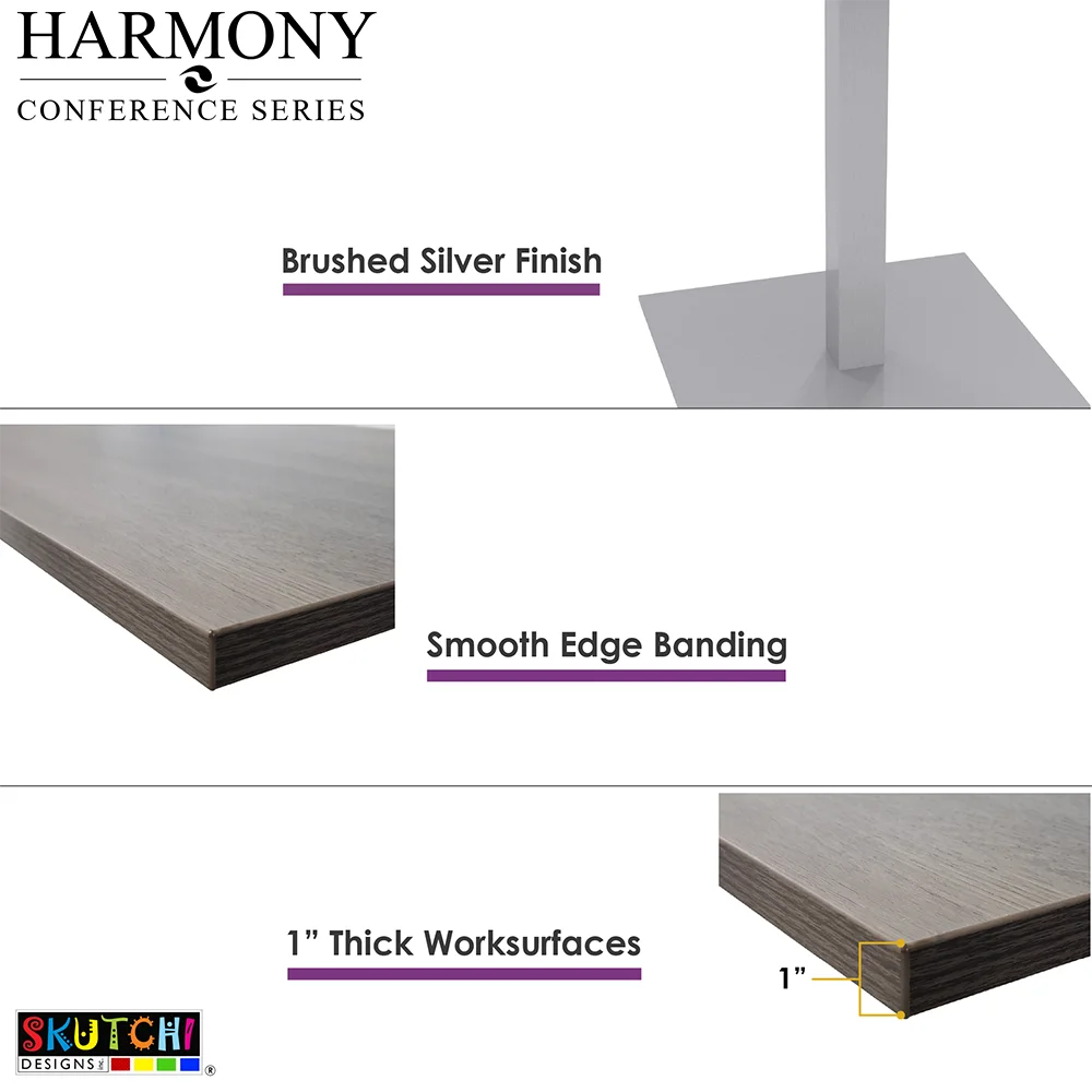 8 Person Hexagon Conference Room Table E47493