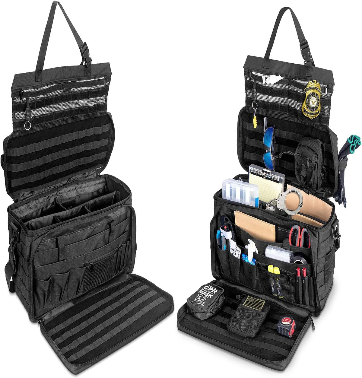 Tactical Gear Bag with MOLLE Organizer, Heavy Duty & Water Resistant J939
