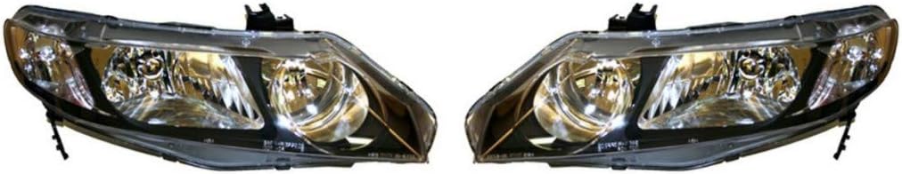 Headlight Assembly 2006-2011 Pair Driver and Passenger Side S470