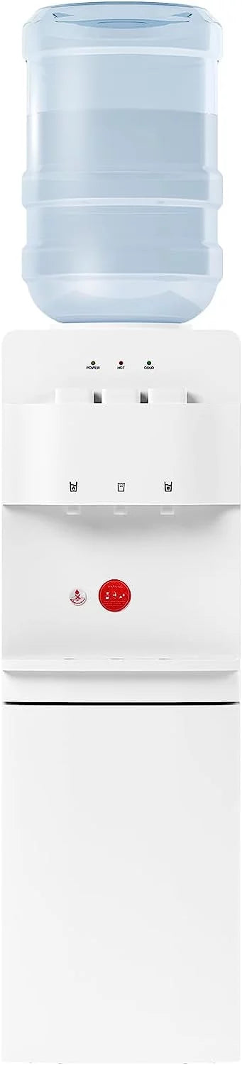 Top Loading Hot & Cold Water Cooler Dispenser White Y618