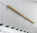 8FT Yellow PVC Handrail with 4pcs Rail Brackets P117849