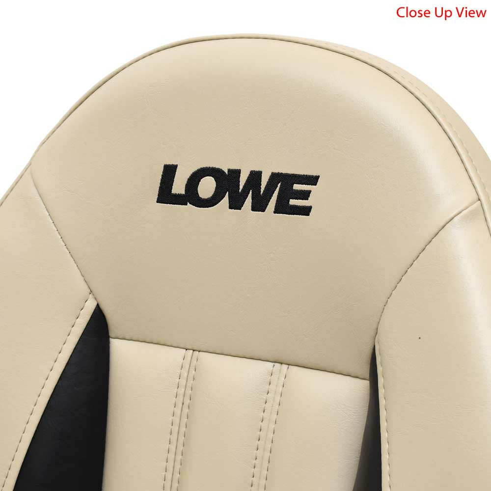 Beige Black Folding Fishing Seat 24 x 18 x 20 Inch Q482