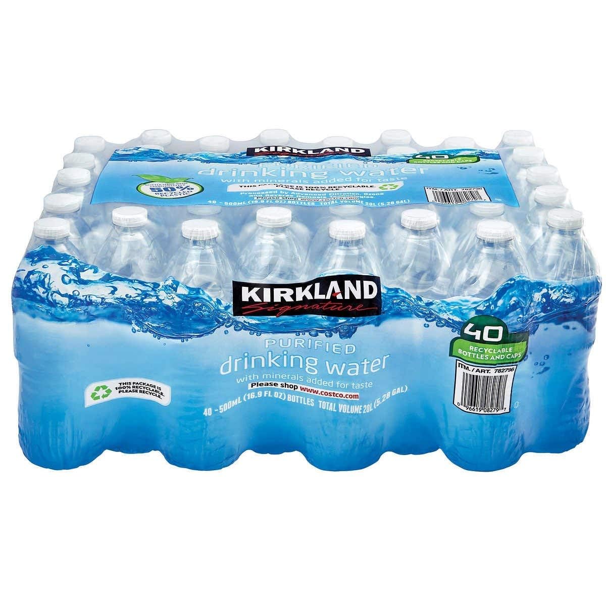Purified Water (16.9 fl oz Bottle, 40 Count) L44847