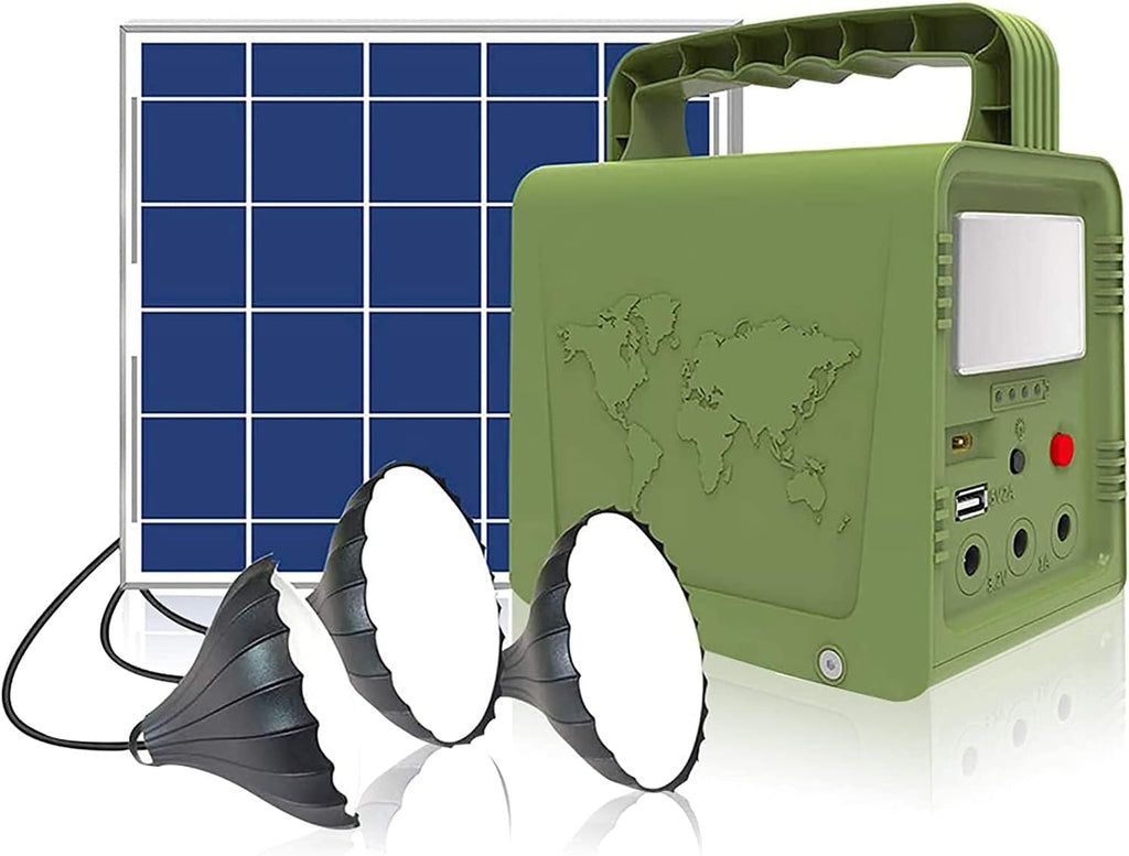 Portable Solar Generator 84Wh with Solar Panel R934