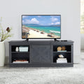 Sliding Barn Door TV Stand with Storage Cabinet T71701
