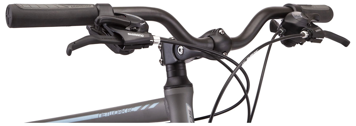 21 Speeds Hybrid Bike 700c Wheels Grey Y9945
