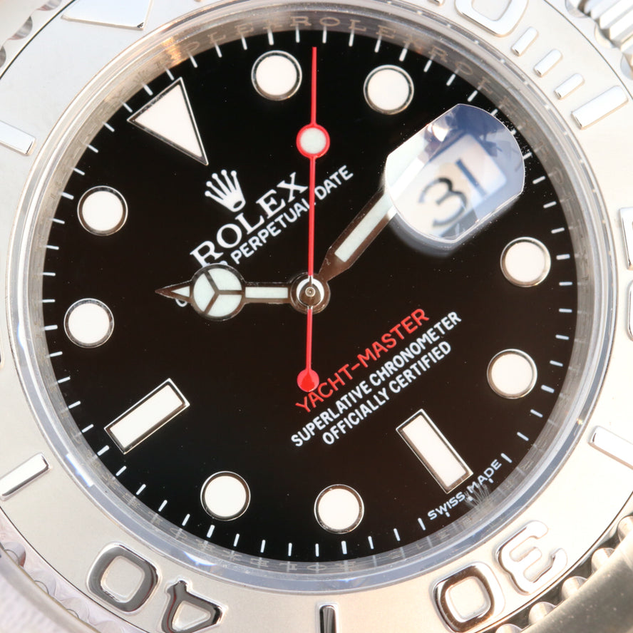 Pure Silver Black & White Dial Stainless Steel 40mm A272