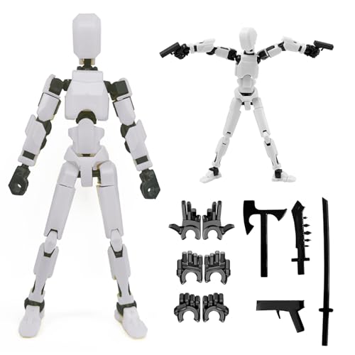 9 pcs 3D Printed Action Figure F32318
