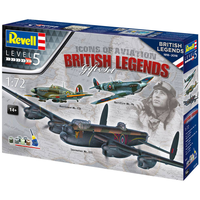 1:72 Scale British Legends Raf Model Kit Q144