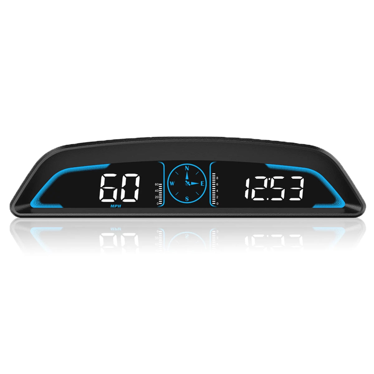 Digital GPS Speedometer Head Up Display with Compass Altitude HD LCD W8541