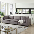 Light Gray Fabric Sofa F364621