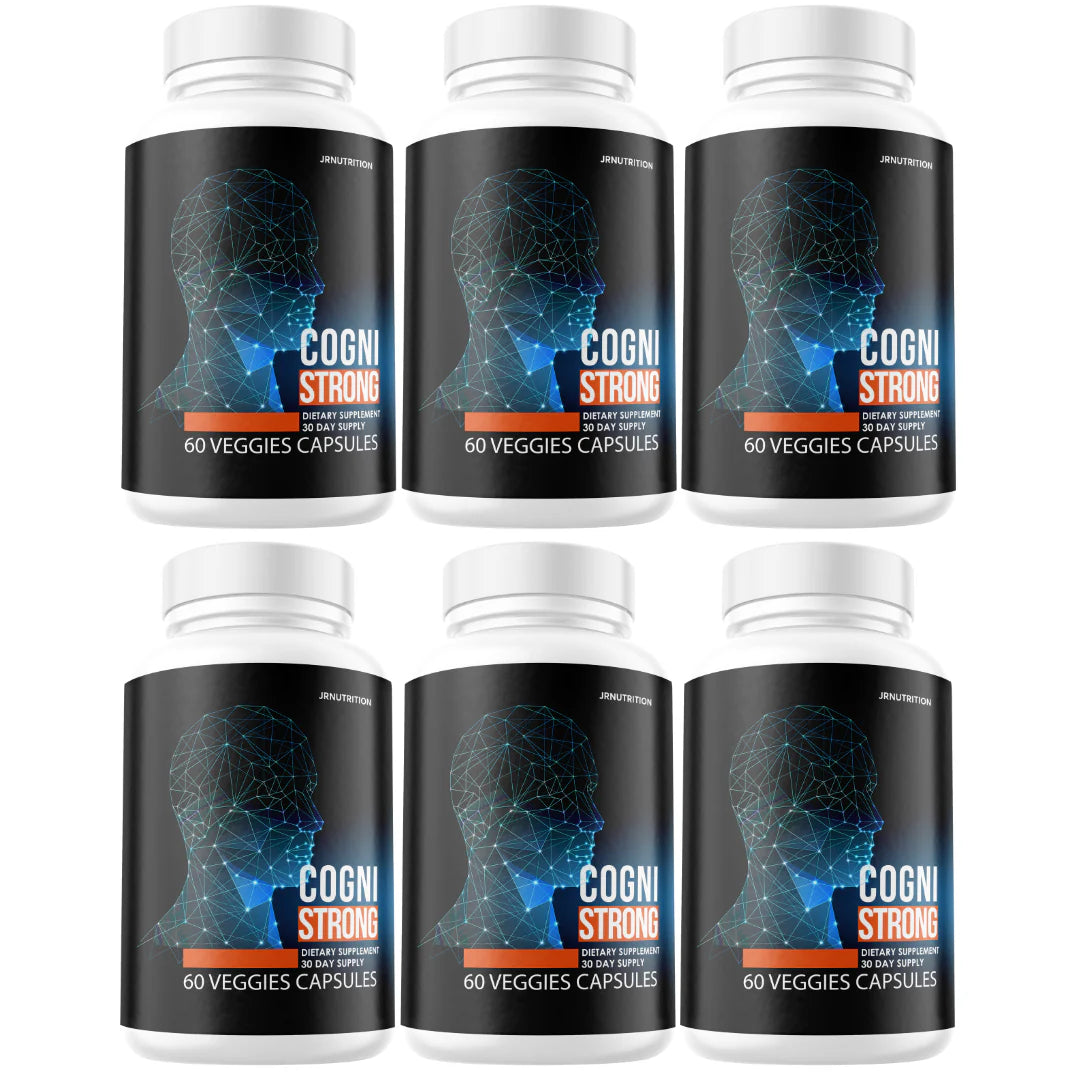 6 Bottles Brain Health Focus Nootropic Pills P101