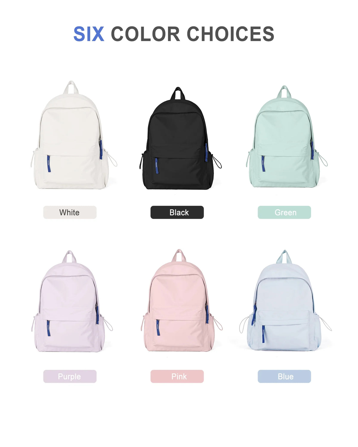 Waterproof Black Laptop Backpack I442146