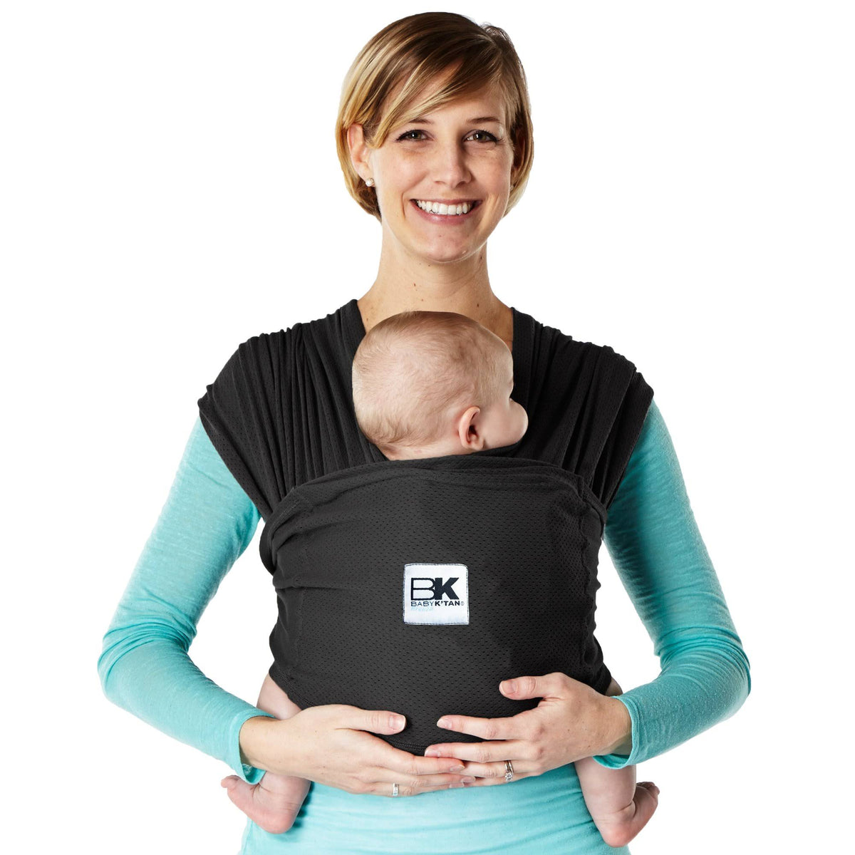 Black Cotton Mesh Baby Carrier B2190