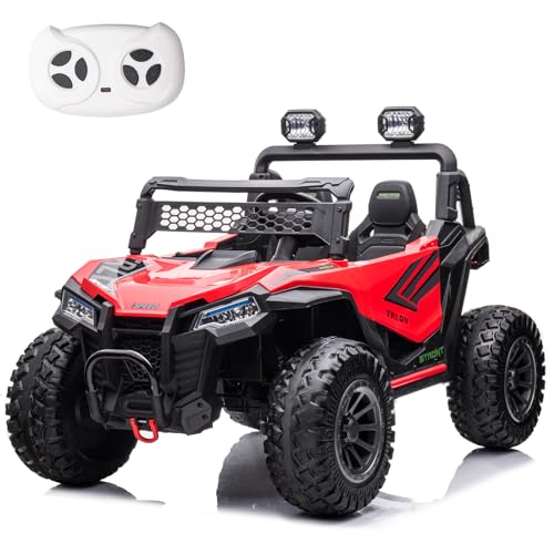 Green 2 Seater 4WD Kids Ride On UTV X12136