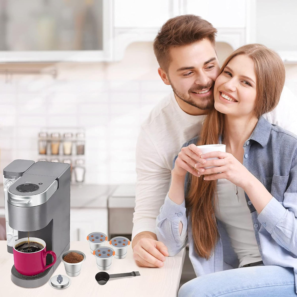 Reusable Single Serve Coffee Filter Cup H731867
