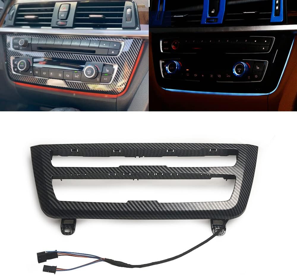 Car Inner Air Condition A/C Panel LED Lighting Ambient Light Trim X8323