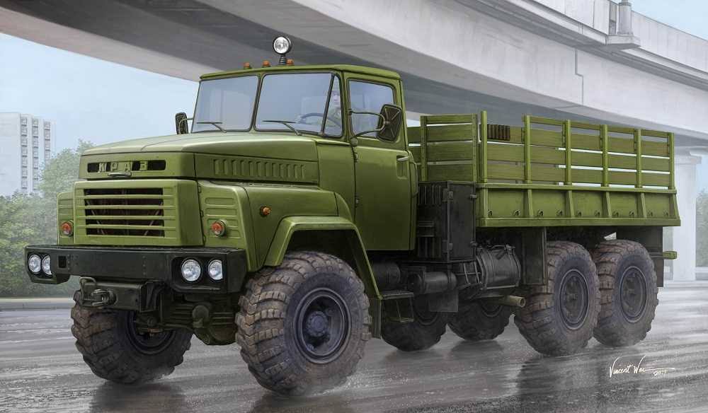 1:35 Cargo Truck Military Model Kit Y113