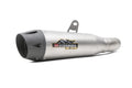 Stainless Slip-On Exhaust with Stainless Muffler O579