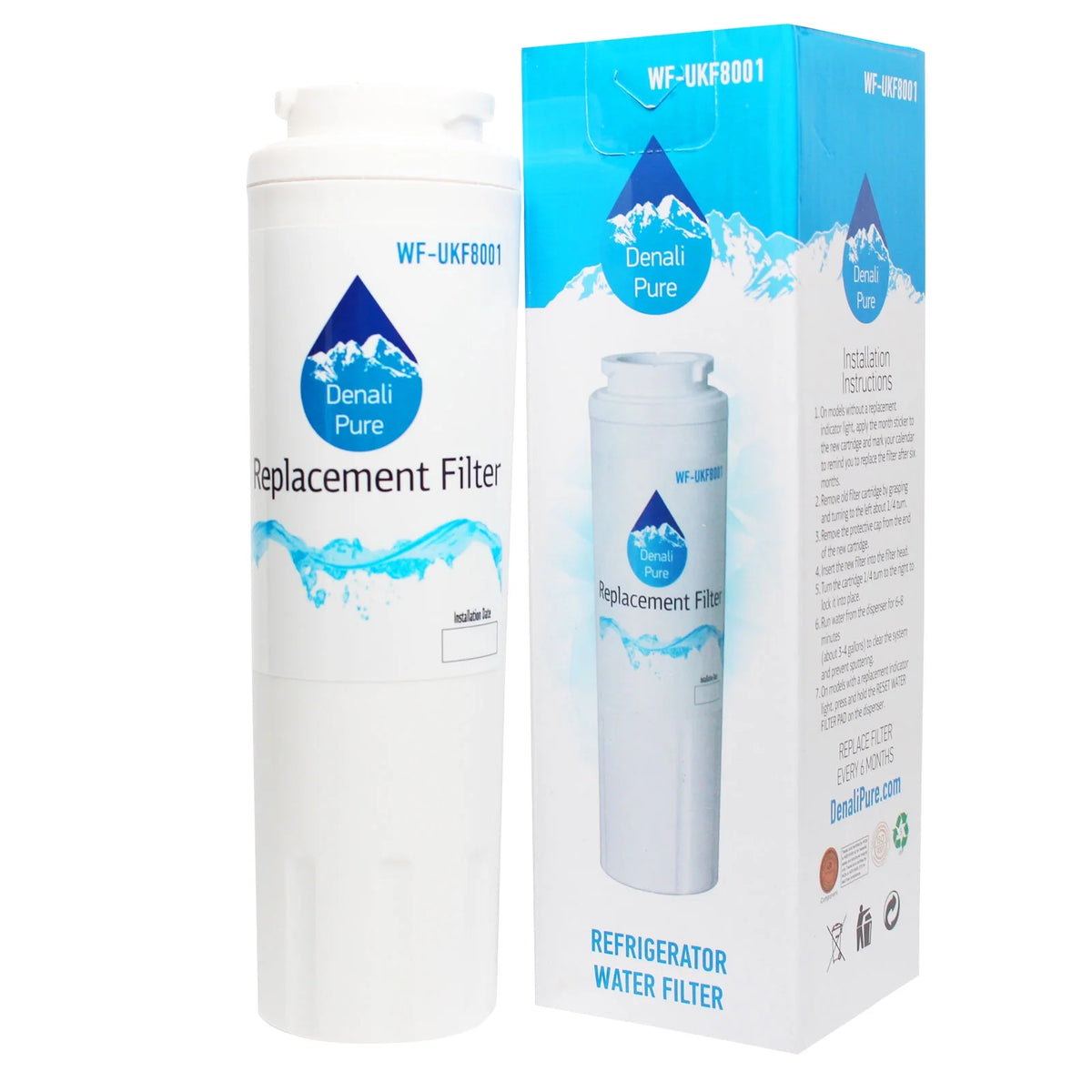 6-Pack Replacement Water Filter Cartridge J149247