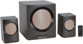 Compact Powered Speaker System with Bluetooth, Pack of 2 V6410