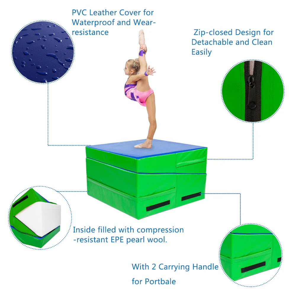 48x24x14 Folding Gymnastics Incline Mat T5457