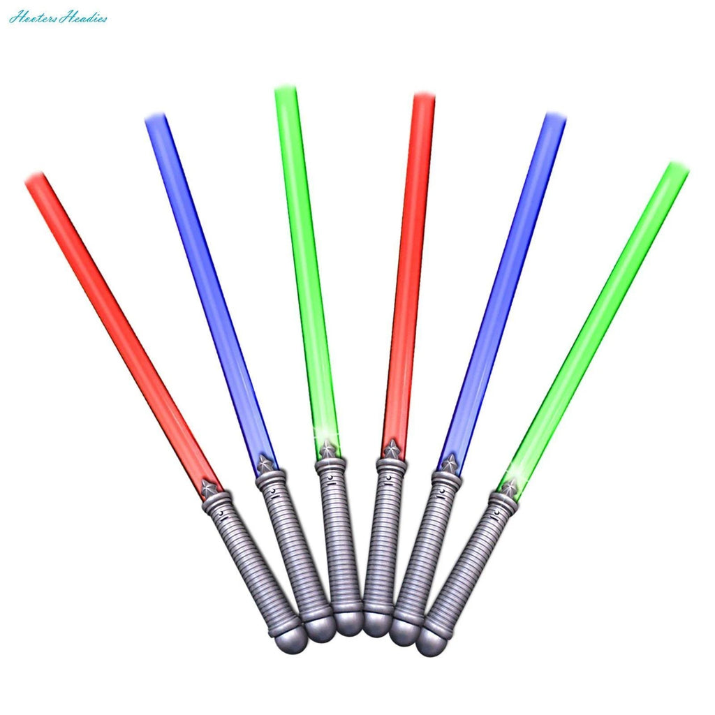 12 Pack Glow in The Dark LED Light Sabers G4373