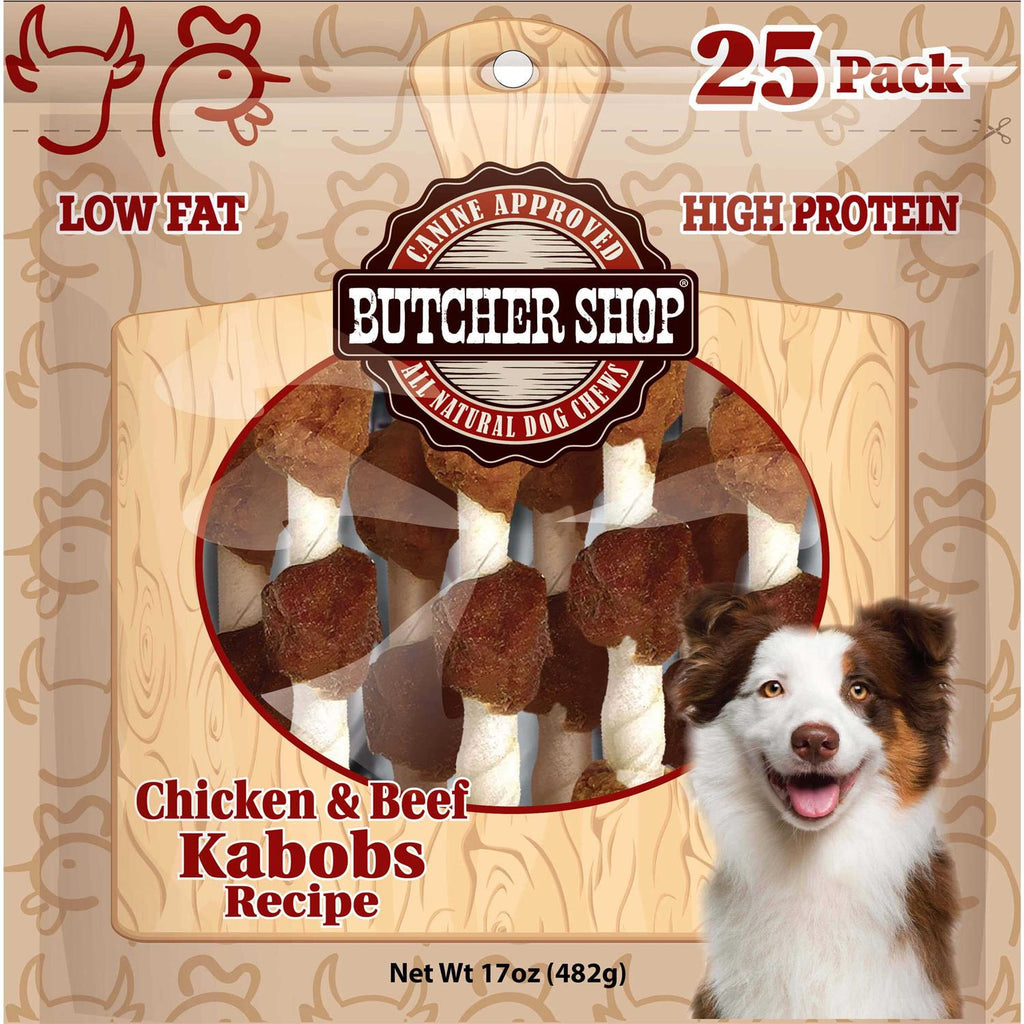 Chicken & Beef Kabobs Dog Treats R174